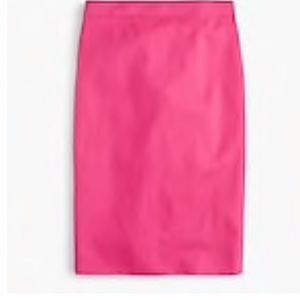 No. 2 pencil skirt in two-way stretch cotton